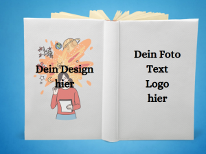 Notizbuch, personalisierbar nach eigenem Design