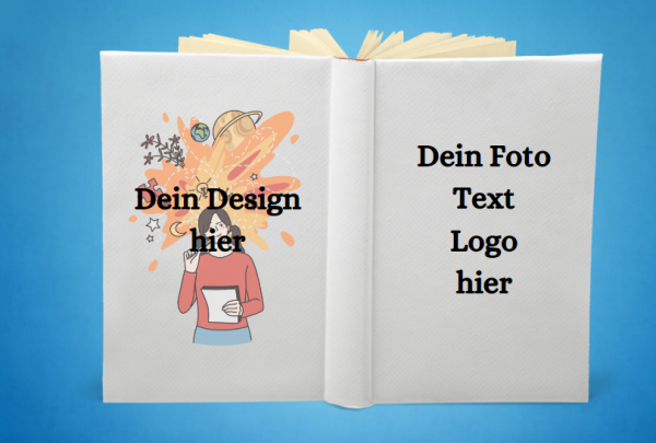 Notizbuch, personalisierbar nach eigenem Design