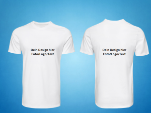 T_shirt mit der Aufschrift Dein Design hier Fotot/Logo/Text