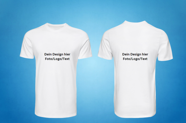 T_shirt mit der Aufschrift Dein Design hier Fotot/Logo/Text